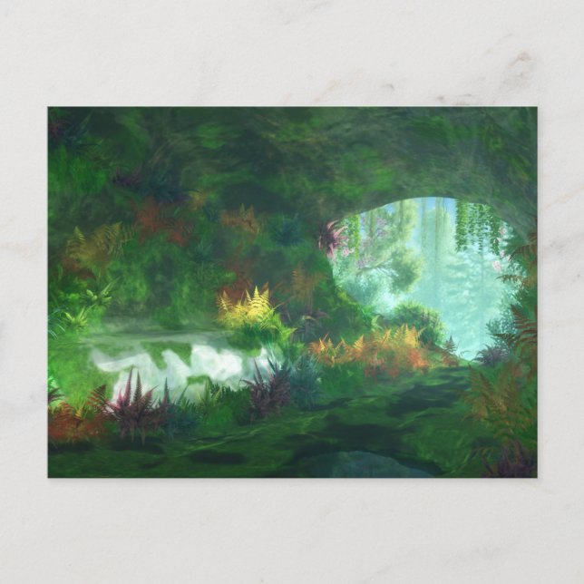 Fantastes: Dama do Cartão Postal de Mármore (Frente)