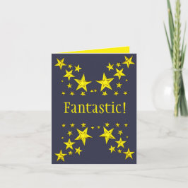 Fantástico! Cartão