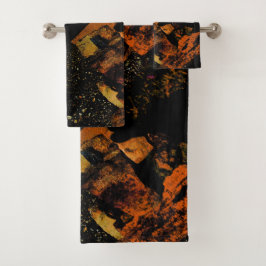 fantástico toalha com design abstrato