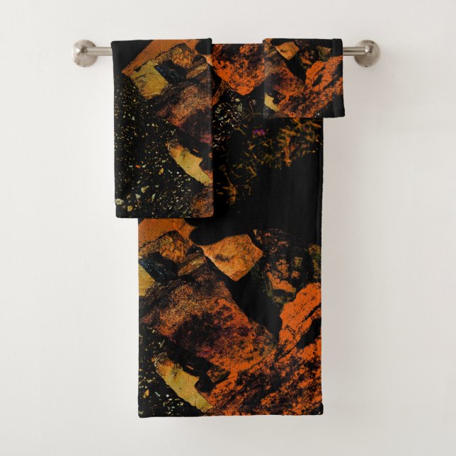 fantástico toalha com design abstrato (Insitu)