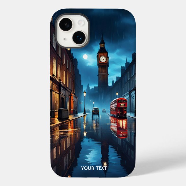 Fantasy Cute Evening London Rain (Verso)