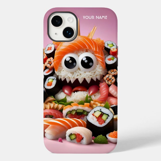 Fantasy Cute Vivid Sushi Engraçado Criatura (Verso)