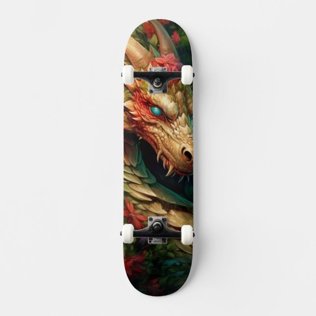 Fantasy Dragon Skateboard (Frente)