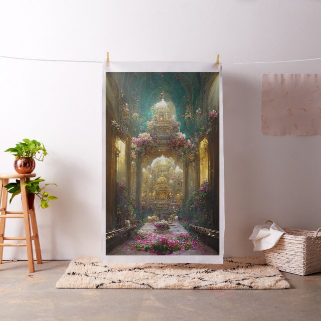 Fantasy Flowers Church - Tecido (In Situ)