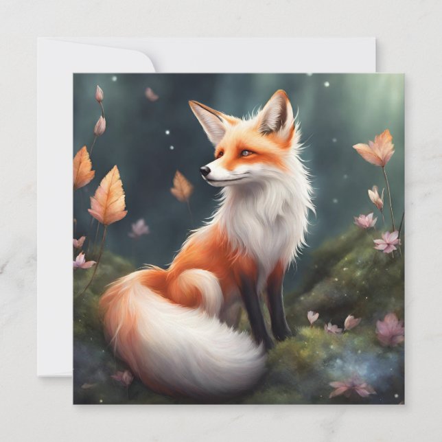 Fantasy Fox Nature Art (Frente)