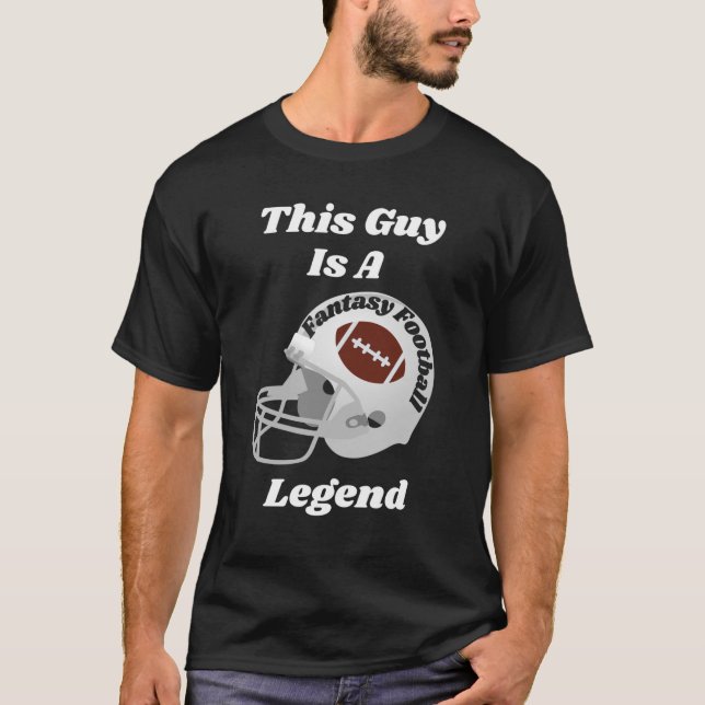 Fantasy Futebol Legend T-Shirt (Frente)