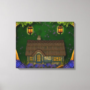 Fantasy Home Canvas