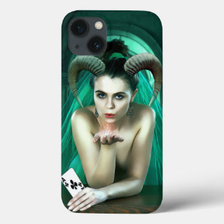 Fantasy Mulher Jogando Poker Case-Mate capas de ip