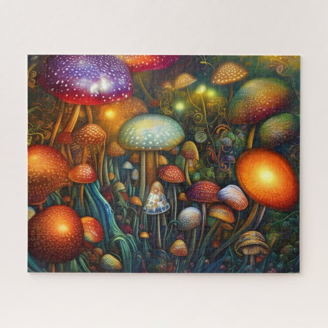 Fantasy Mushroom Quebra-cabeça (Horizontal)