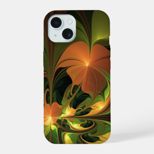 Fantasy Plant Abstrato Green Rust Brown Fractal
