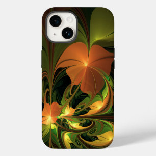 Fantasy Plant Abstrato Green Rust Brown Fractal