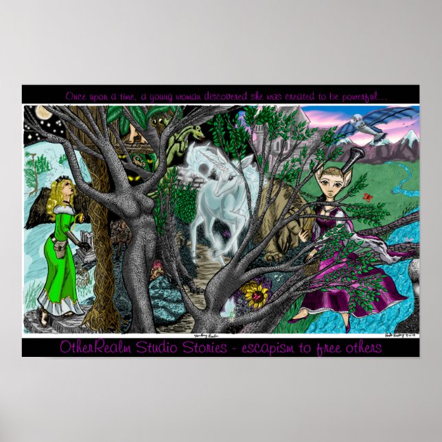 Fantasy Realm poster (Frente)
