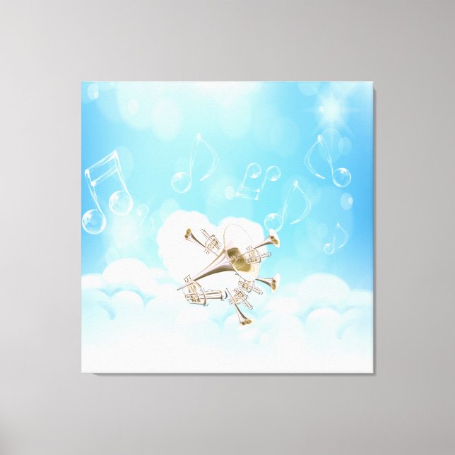 Fantasy Trumpets Canvas (Frente)