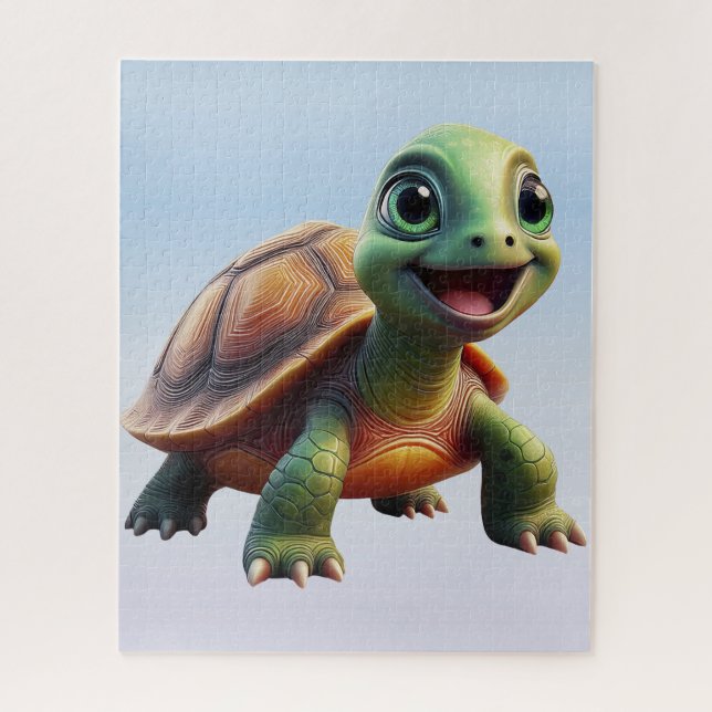 Fantasy Turtle Jigsee Quebra-cabeça (Vertical)