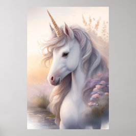 Fantasy Unicorn Poster