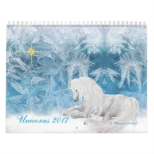 Fantasy Unicorns e Pegasus no Calendário do Gelo 2 (Capa)