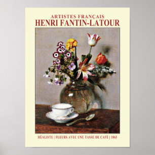 Fantin-Latour Still Life Poster