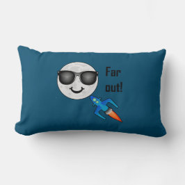 Far Out Design - Almofada Lombar 13" x 21"