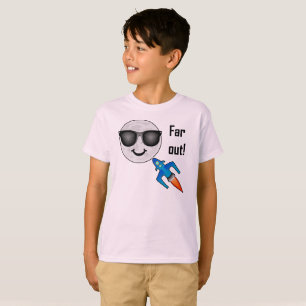 Far Out Design - Camiseta Básica Infantil