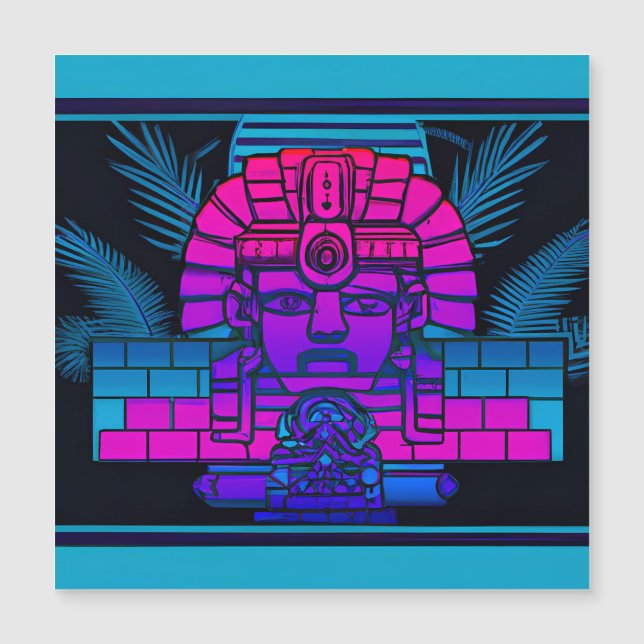 Faraó Synthwave (Frente)