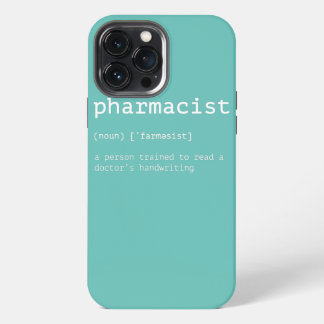 Farmacêutico Engraçado Treinado Para Ler Médico