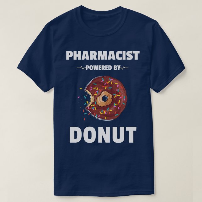 Farmacêutico Por Camisa De Rosquinha (Frente do Design)