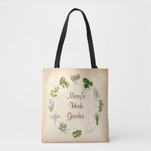 Farmácia Mercado Herb Garden Tote Bag