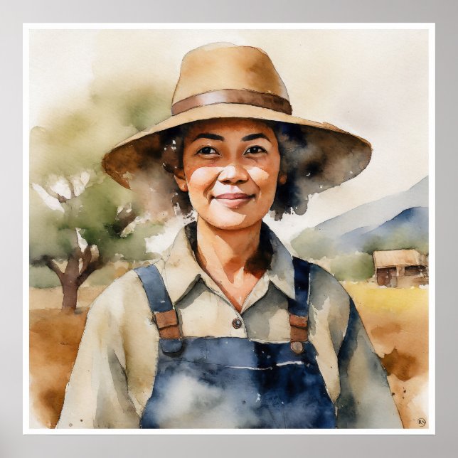 Farmer - Impressão de Arte Arquivada (Frente)