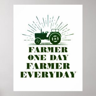 Farmer Um Dia, Farmadora Poster do Dia a Dia