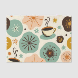 Farmhouse Brew: Papel de Tecido de Café Russo