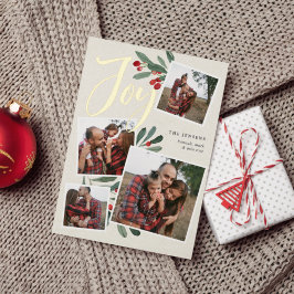 Farmhouse Holly | Colagem de Fotos de Natal
