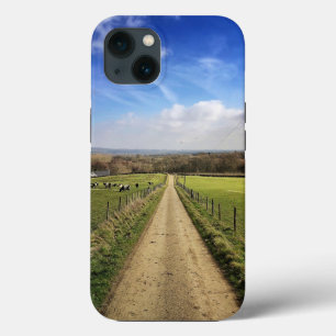 Farms English Countryside Dirt Road