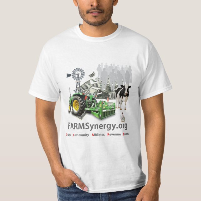 FARMSynergy - T-Shirt - Caras (Frente)