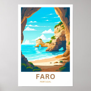 Faro Portugal Viagem Impressão