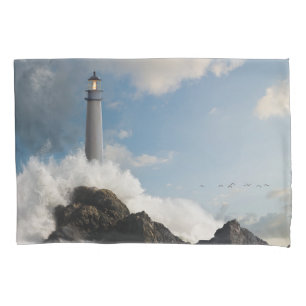 Faróis Farol Com Ondas De Cruzamento