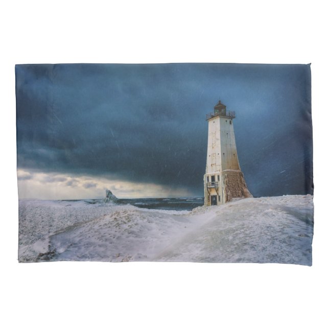 Faróis | Lago Frankfort Lighthouse Michigan (Frente)