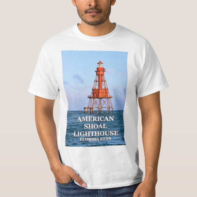 Farol americano, camiseta da Flórida (Frente)