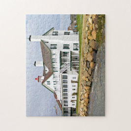 Farol baixo do rio, quebra-cabeça de serra de