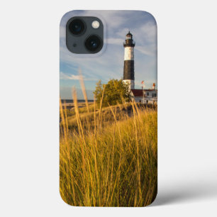 Farol Big Sable Point no Lago Michigan