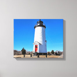 Farol Cape Poge, Massachusetts Canvas Print