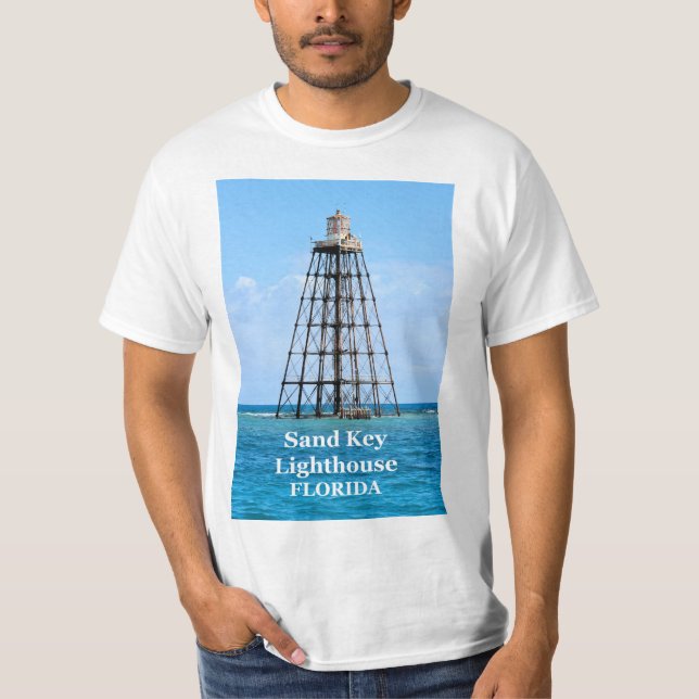 Farol-Chave de Areia, T-Shirt da Flórida (Frente)