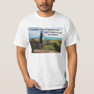 Farol chave do jardim, Tortugas seco, t-shirt de