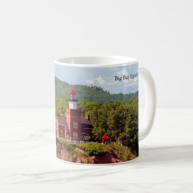 Farol da Baía Grande de uma caneca de café (Frente Esquerda)