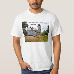 Farol da Ilha Baker, Camiseta Maine
