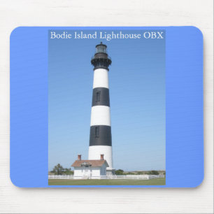Farol da Ilha Bodie OBX Mousepad