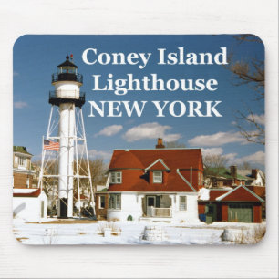 Farol da Ilha Coney, Mousepad de Nova York