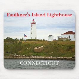 Farol da Ilha de Faulkner, Mousepad de Connecticut