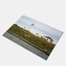 Farol da Ilha de Faulkners, tapete de porta CT