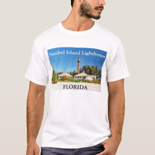 Farol da ilha de Sanibel, t-shirt de Florida