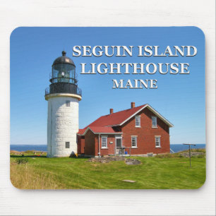 Farol da ilha de Seguin, Maine Mousepad